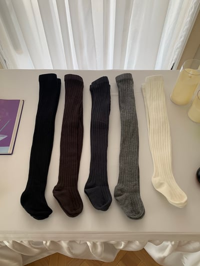 JE666｜(70cm-120cm) 羅紋內搭褲襪1