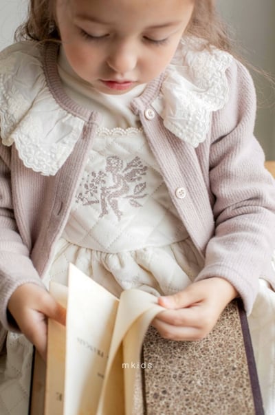 M-KIDS27｜(65-115cm) 2色立領內搭上衣8