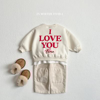 vivid68｜(78cm-125cm) 立體愛心印花休閒上衣7