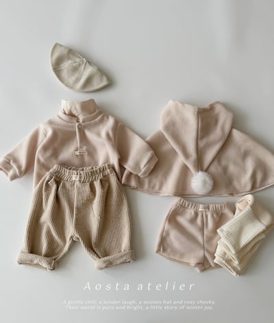 AOSTA71｜(6m-5y) 毛呢小短褲15