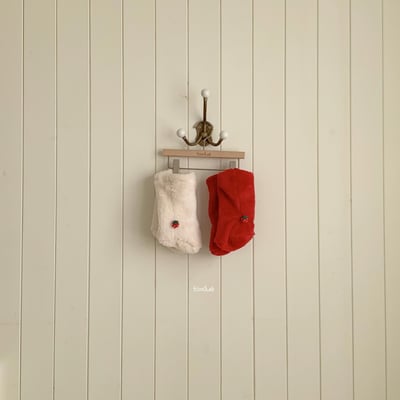 Fondue 36｜(Free)  素色草莓襪1