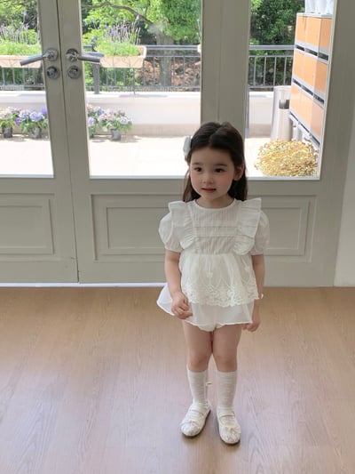 JE37｜(66-90cm) 蕾絲花邊包屁衣16