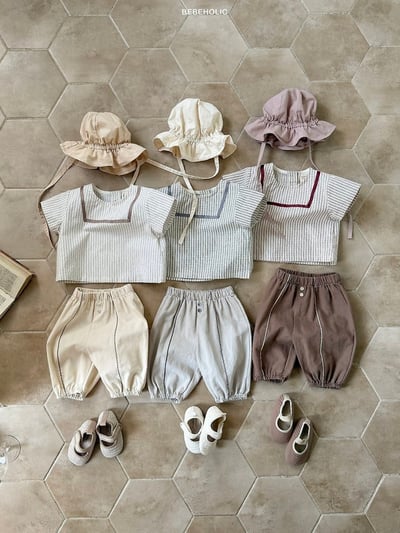 Bebe holic37｜(3m-18m) 造型線條上衣4