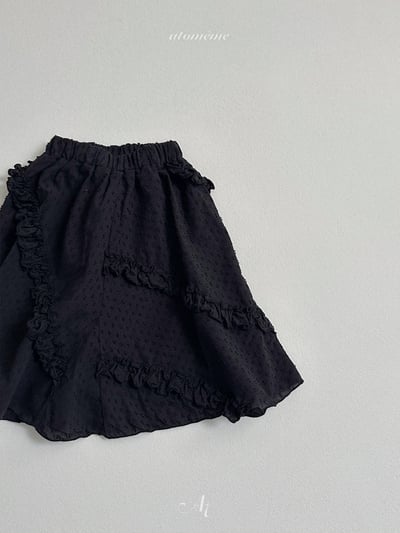 Atomeme31｜(70-110) 花邊摺邊長裙9