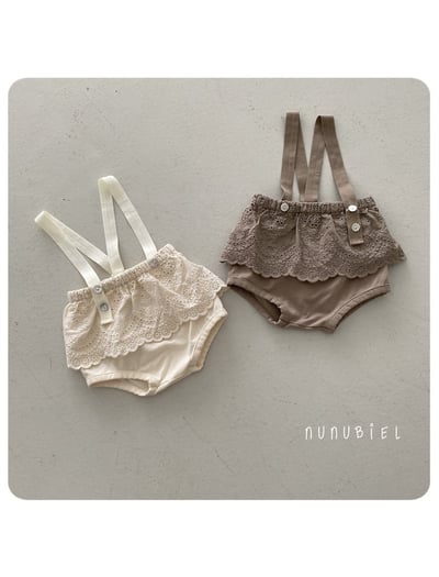 NUNU BIEL26｜(65-115cm) 蕾絲裙擺褲2