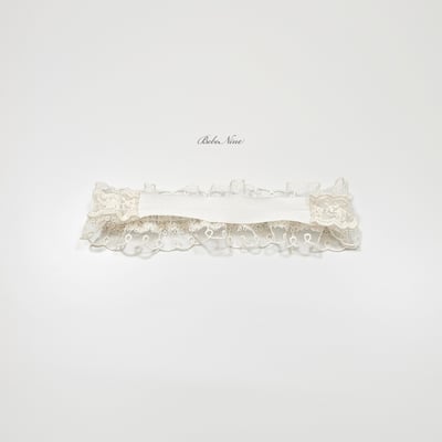 bebe nine49  (Free) 2色氣質蕾絲髮帶兩入組4