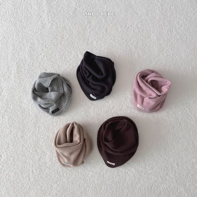 Lindo32｜(3m-18m) 素面三角圍巾9