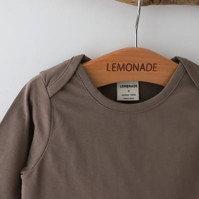 LEMONADE17｜(55cm-85cm) 4色素面棉質上衣3