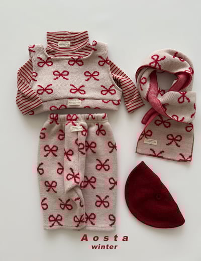 AOSTA03｜(6m-5y) 印花針織短版背心15