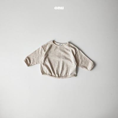 onu 46｜(70cm-115cm) 碎花圓弧上衣5