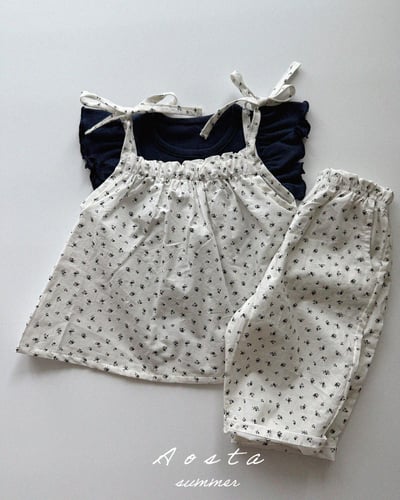 AOSTA36｜(6m-5y) 2款綁帶蝴蝶結上衣14