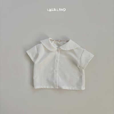 lala land46｜(75-120cm) 2色簡約翻領襯衫23