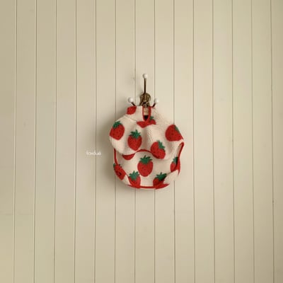 Fondue 31｜(65cm-120cm)  草莓連帽披風6