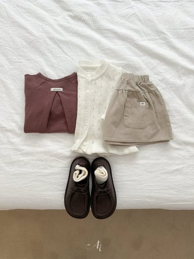 Atomeme27｜(70cm-110cm) 口袋小標短裙6