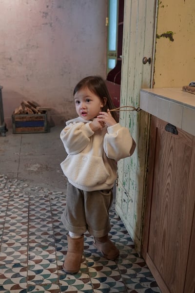 onu 50｜(70cm-115cm) 設計刷毛連帽上衣20