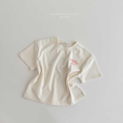 Melikey01｜(75-125cm) 韓風水果印花上衣10