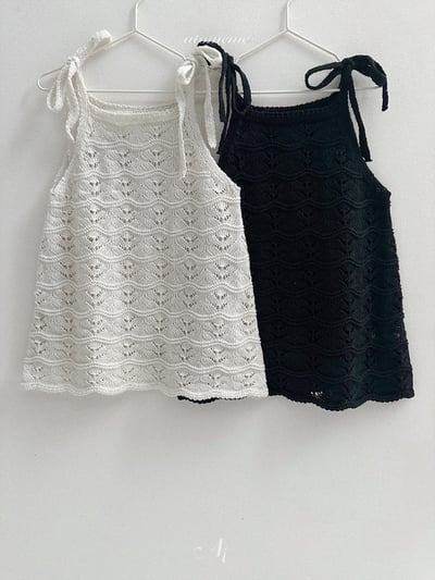 Atomeme08｜(70-110) 針織綁帶洋裝11