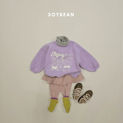 Soybean80｜(75cm-118cm) 插畫印花休閒上衣16