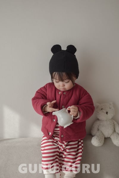 GURU GURU14｜(6m-24m) 4色夾層棉外套9