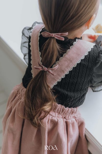 ROA19｜(80cm-120cm) 2色深V吊帶連身裙8