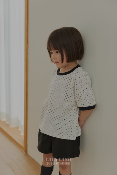 lala land73｜(75-120cm) 2色波點愛心上衣7