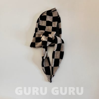 GURU GURU07｜(6m-24m) 4色連帽圍巾2
