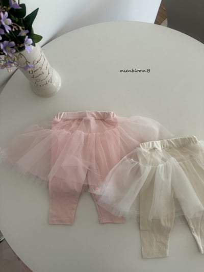 Bloom.b04｜(0m-7y) 小波點薄紗內搭褲裙13