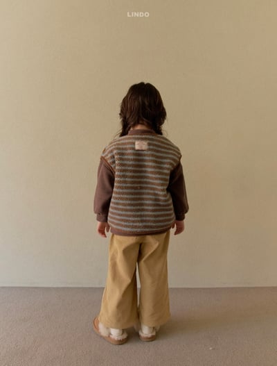 Lindo72｜(80cm-125cm) 印花刷毛背心20