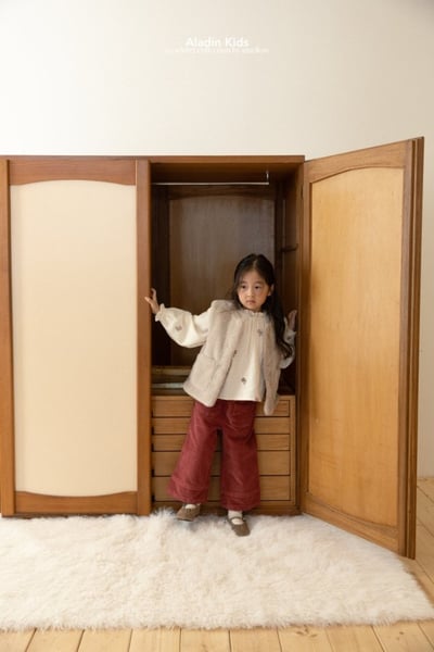 ALADIN08｜(75cm-114cm) 磨毛雙口袋直筒長褲22