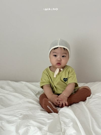 lala land08｜(3m-18m) 4色經典LOGO愛心上衣4