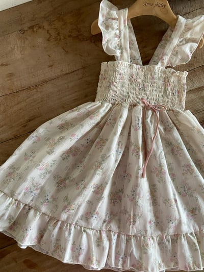 Anne Shirley02｜(1y-5y) 2色荷葉碎花洋裝4