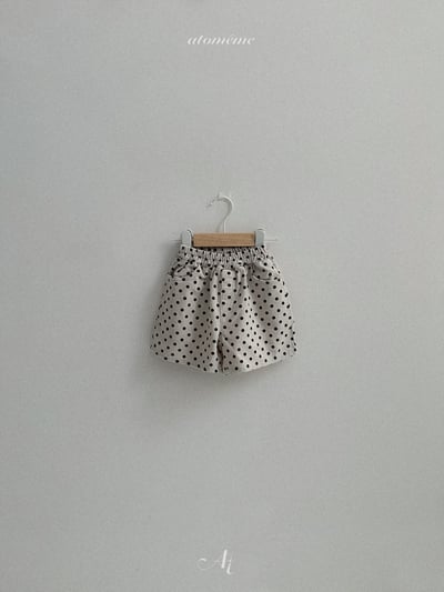 Atomeme34｜(70-110) 波點口袋短褲6