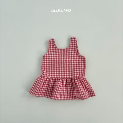 lala land47｜(75-120cm) 2色格紋/印花洋裝24