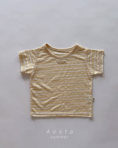 AOSTA19｜(6m-5y) 4款拼色條紋上衣22