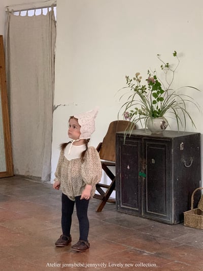 JE555｜(66-90cm) 田園碎花包屁衣14