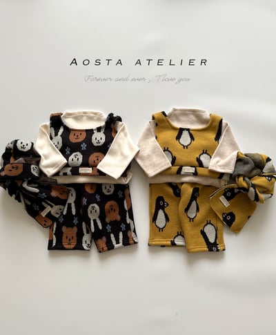 AOSTA03｜(6m-5y) 印花針織短版背心19