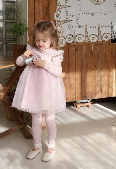 FLO05｜(free) 4色蕾絲蝴蝶結髮夾7