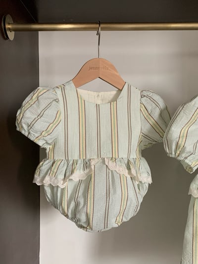 JE24｜(66-120cm) 森林條紋包屁衣/洋裝23