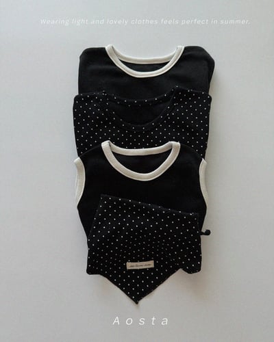 AOSTA54｜(6m-5y) 3款口袋圓領上衣6