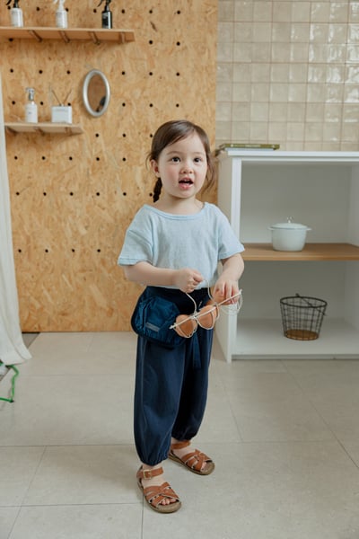 onu10｜(70cm-115cm) 舒適縮口褲8