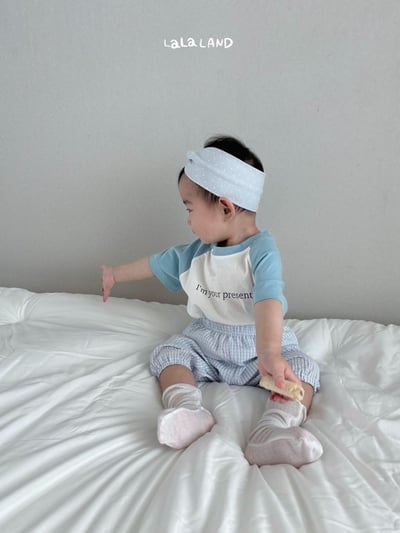 lala land14｜(3m-18m) 2色簡約英字上衣1