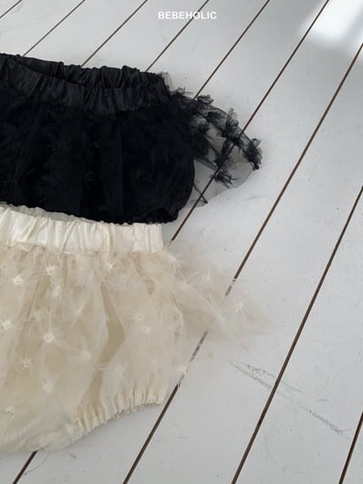 Bebe holic49｜(6m-18m) 薄紗裙包屁褲2