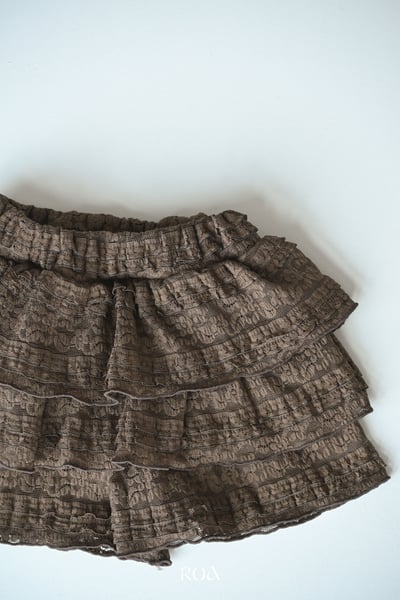 ROA28｜(6m-18m) 2色蕾絲層次蛋糕短褲10