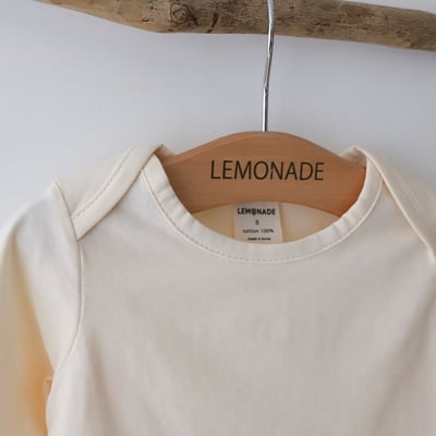 LEMONADE17｜(55cm-85cm) 4色素面棉質上衣13