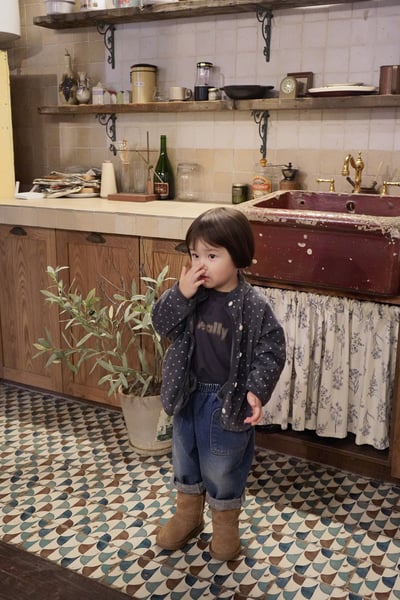 onu 42｜(70cm-115cm-MOM) 簡約縮口袖薄長袖18