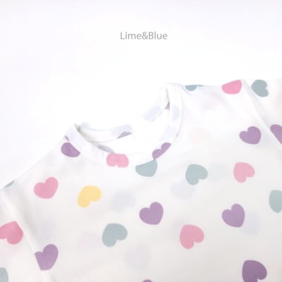 LIME&BLUE33｜(80-118cm)  繽紛愛心套裝10