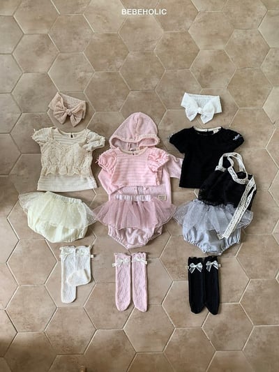 Bebe holic09｜(3m-18m) 爆米花蕾絲褲13