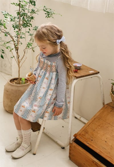 FLO05｜(free) 4色蕾絲蝴蝶結髮夾5