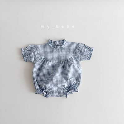 my_bebe12｜(58-72cm) 荷葉滾邊包屁衣16