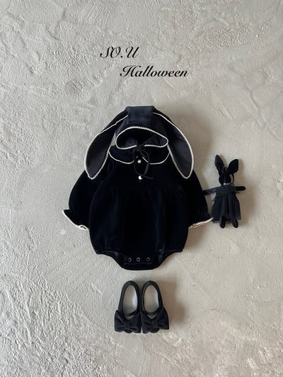 SO.U23｜(12m-18m)  絨毛翻領包屁衣5